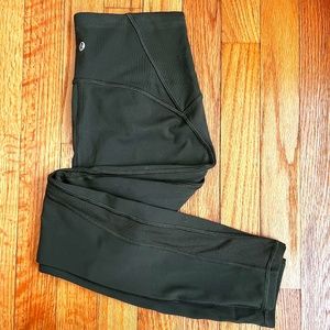 Lululemon Train Times 7/8 Pant (25" ) Size: 4 | Dark Olive